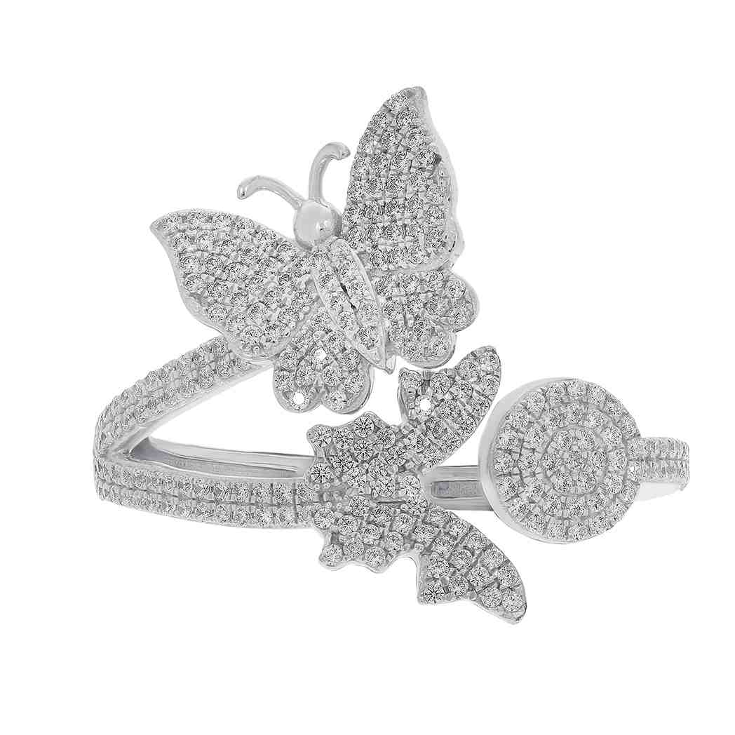 Butterfly Diamond Ring LR12342A